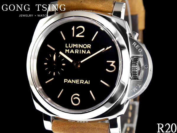 沛納海男錶     (PANERAI) PAM00422 PAM422 透明錶背3日動力儲存 全新皮錶帶 原廠盒子 保單 