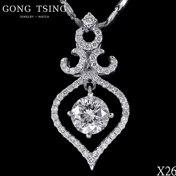 天然鑽石女墬 1.01克拉