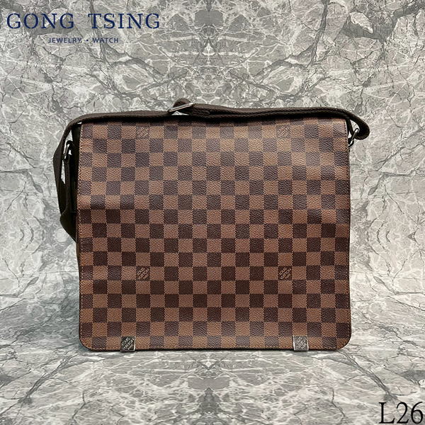 LV郵差包  磁扣 側背包 N41032